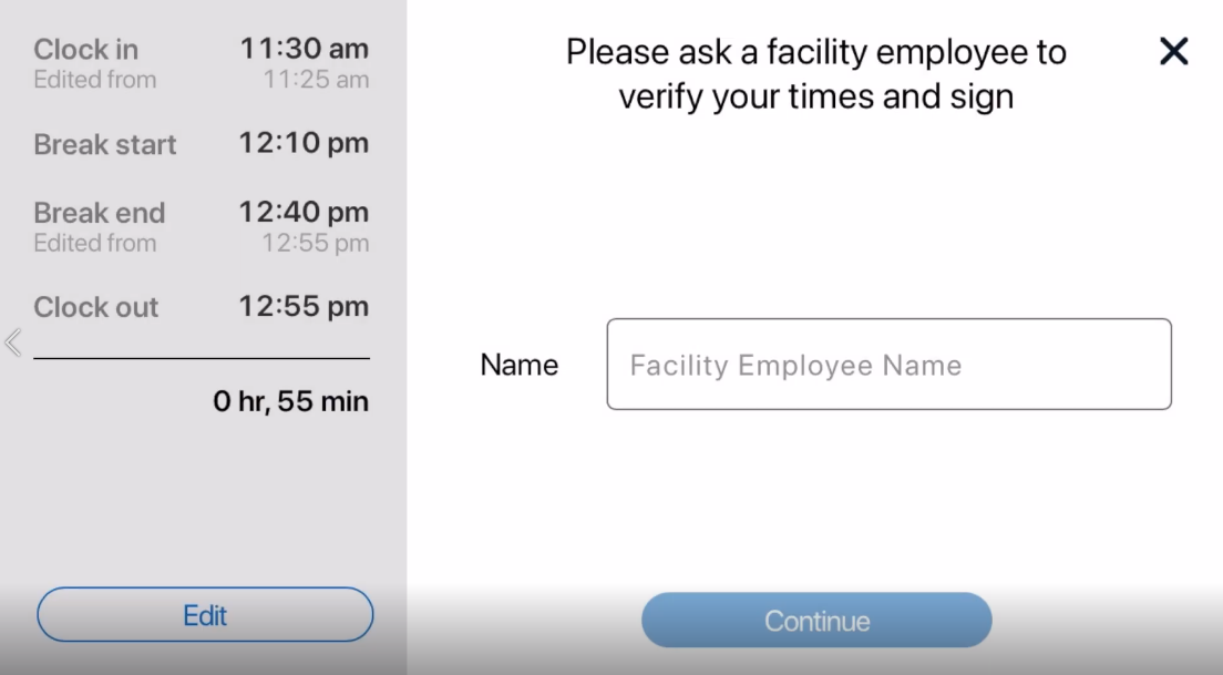 Digital Timesheets Clipboard Health